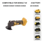 Oscillating Multi function tool Electric Saw With Trimmer /Shovel/Cutting Woodworking Speed Tool Fit Makita/Dewalt 18V Battery - Image 6