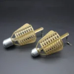 Fishing Nesting Device Weighted Iron Head Bait Adding Feeder Multi-Specification Fixed Point Nesting Bait Feeder Fishing Tackle - Image 2