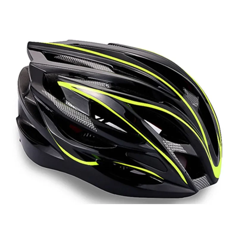 kf-S869b0830292f4166acfe1ee1dc6978e0M Ultralight Cycling Helmet Flame Design MTB Road Riding Safety Adjustable Hat Helmet Integrally-molded Bike Bicycle Helmet - Image 1