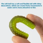50pcs Fishing Ned Rig Bait Hook Set Insect Soft Bait Box Set Hook Head Fishing Soft Plastic Bait Fish Hook Bait Worm Freshwater - Image 4