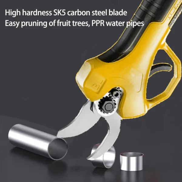 Cordless Brushless Electric Pruning Shears Garden Tool with NO/LED Display Compatible with Dewalt 18V Battery Fruit Tree Pruner - Image 4