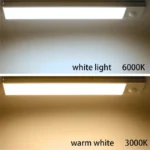 PIR Motion Sensor LED Under Cabinet Lamp Dimmable Rechargeable Night Light Stairs Closet Room Aisle Tube Bar Detector Bulb - Image 3