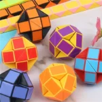 Folding Magic Snake Ruler Puzzle Antistress Cube Educational Toy for Kids Birthday Party Favors Goodie Bags School Reward - Image 4