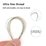 10~100m UL1423 Micro Fine Wire PVDF Insulation (No Scroll) High Temperature Single Core Silver Plated Copper Electronic Cable - Image 3