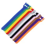 20~200pcs Cable Organizer Loop Hoop Tape Straps Tie Mouse Earphones Reusable Wire Management Nylon Releasable Cable Ties - Image 5
