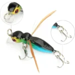 Artificial Insect Lures Mini Bionic Ant Hard Baits Topwater Crank Baits Minnow Sinking Wobbler Fishing Lures with Treble Hooks - Image 5