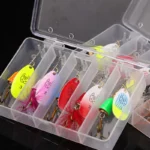 Fishing Spinnerbait Hard Metal Spoon Fishing Baits Fishing Lures Bass Trout Salmon Spinnerbait Fishing Tackle Hooks with Feather - Image 6