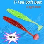 New 20PCS Artificial Soft Silicone Bait Leurre Souple Swimbait Isca Artificial Vibration Tail Fishing Lures Accessorie Best Lure - Image 5