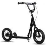 Kick Scooter for Ages 5-9 Years Old Kids with 12 Inch Front and Rear Wheel, Rear V-Brake and Adjustable Handlebar