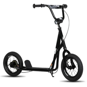 Kick Scooter for Ages 5-9 Years Old Kids with 12 Inch Front and Rear Wheel, Rear V-Brake and Adjustable Handlebar