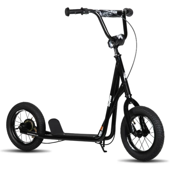 Kick Scooter for Ages 5-9 Years Old Kids with 12 Inch Front and Rear Wheel, Rear V-Brake and Adjustable Handlebar - Image 1