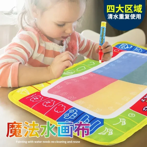 Coolplay Magic Water Coloring Book Painting Board Doodle Book in Drawing Toys Educational Toys for Kids Xmas Gifts - Image 2