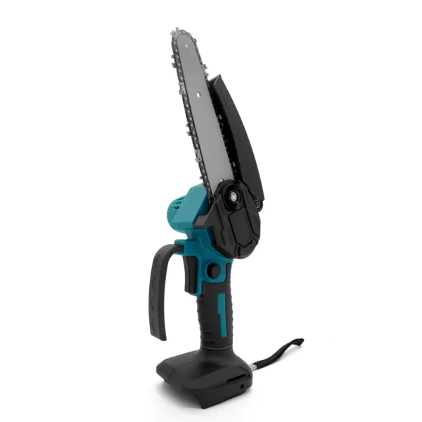 6 Inch Electric Chain Saw Handheld Portable Chainsaw Tree Wood Cutter Pruning Garden Power Tool Compatible Makita 18V No Battery - Image 1