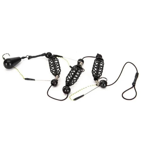 Fishing Fixed Bait Nest Feeder Artificial Bait Cage Set String Hook Bait Holder Catfish Fishing Hook Carp Fishing Tackle 15g-40g - Image 3