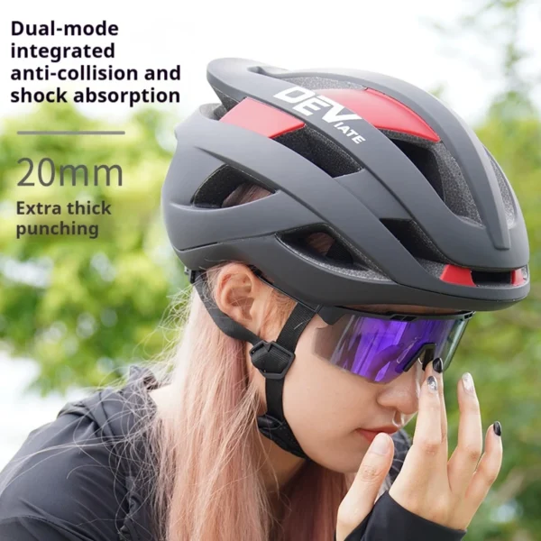 DEVIATE Road Bicycle Helmet Cycling Ultralight Road Bike Helmet MTB Scooter Caps For Men Motorcycle Helmet Casco Ciclismo - Image 6