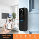 Wireless Doorbell Camera: Battery-Powered, Dual Time Announcement, High Definition, Two-Way Audio, Night Vision Smart Doorbell - Image 3