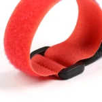 Cable Tie Fishing Rod Non-slip Firm Reverse Buckle Red Fishing Tackle Rod Holder Accessories Reusable Self Adhesive Ties - Image 4