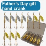 5/10Pcs Spoon Lures Pike Metal Fishing Lure Bass Hard Bait with Hooks for Father's Day Gift Metal Fishing Bait Equipment