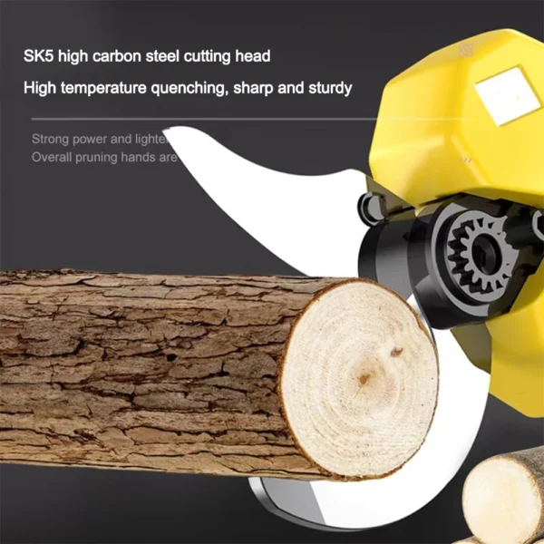 Brushless Electric Pruning Shears Garden Tool Pruner With LED Display Cordless Garden Scissors Fruit Tree Fit Dewalt 18V Battery - Image 4
