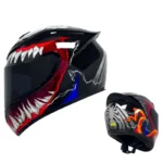 DOT Unisex Motorcycle Helmet Full Helmet Safety Modular Flip Helm Helmet Outdoor Flip Up Riding Casco Moto Capacetes Helmets - Image 2