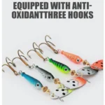 Rotating Metal Spinner Bait Hard Spoon Bass Fishing Lures Sequins Iscas Artificial Baits Metal Hard Crap Pike Treble Hook Tackle - Image 6