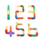 Color Water Pipe Building Blocks Children DIY Assembling Pipeline Tunnel Plastic Splicing Building Blocks Kids Educational Toys - Image 5