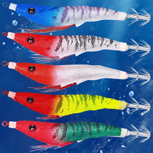 Luminous Squid Jigs Bionic Fishing Lure Artificial Shrimp Squid Hook for Sea Fishing Squid Octopus Cuttlefish Hooks Fishing Tool - Image 3