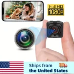 Mini Camera, samall Camera 1080P, Nanny Cam Full HD with Night Vision Motion Activation for Indoor Outdoor Covert Security