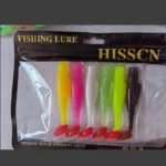 6PCS TPR Material Floating Worm Soft T Tail Lure Rubber Fishing Lure Shad Swim Baits Silicone Bait New Lure Fishing Tackle Tool - Image 6