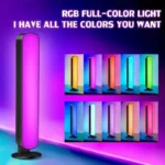 RGB Pickup Light Music Rhythm Lights Upgraded USB Rechargeable Model Christmas Decoration Desktop RGB Light Bar Music Rhythm - Image 4