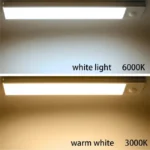 PIR Motion Sensor LED Under Cabinet Lamp Dimmable Rechargeable Night Light Stairs Closet Room Aisle Tube Bar Detector Bulb - Image 3