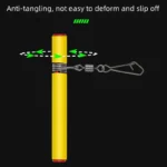 Plastic Head Swivel Sea Fishing Balance Strong Pin Hooker Skewer Hook Holder Anti-Winding Tackle Sinker Slides Fishing Accessory - Image 4