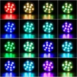 3/10Led Swimming Pool Light Remote Control RGB Dive Fish Light LED Underwater Lamp Ship/Car Decorative Lamp for Vase Aquarium - Image 2