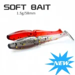 New 20PCS Artificial Soft Silicone Bait Leurre Souple Swimbait Isca Artificial Vibration Tail Fishing Lures Accessorie Best Lure - Image 3