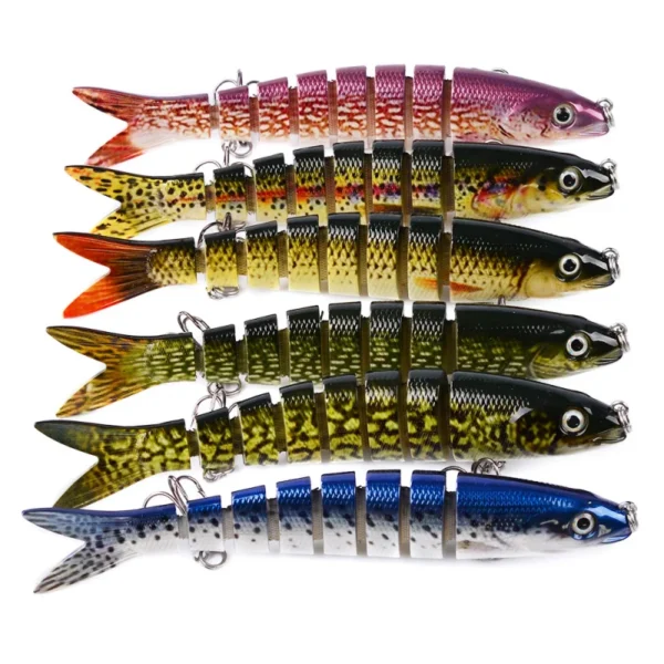 New Sinking Wobblers Multi Joint Fishing Lures Jointed Crankbait Swimbait Segment Hard Artificial Baits For Fishing Tackle Lures - Image 2