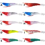 Luminous Squid Jigs Bionic Fishing Lure Artificial Shrimp Squid Hook for Sea Fishing Squid Octopus Cuttlefish Hooks Fishing Tool - Image 6