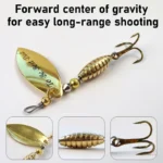 5/10Pcs Spoon Lures Pike Metal Fishing Lure Bass Hard Bait with Hooks for Father's Day Gift Metal Fishing Bait Equipment - Image 3