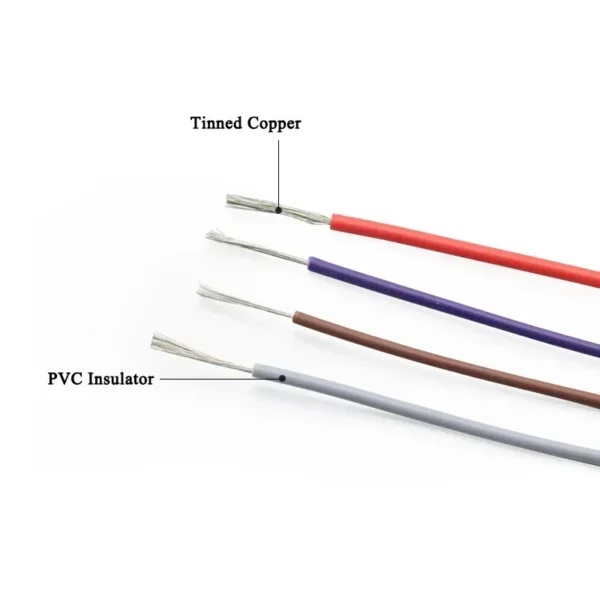 5/10m UL1007 Electronic Wire 14AWG 16AWG 18AWG 20AWG 22AWG 24AWG 26AWG 28AWG 30AWG DIY PVC Insulated Cable Tinned Copper Line - Image 3