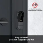 WiFi wireless smart video doorbell, Two-way outdoor 1080P HD camera, Wireless intercom voice, Smart home waterproof doorbell - Image 4