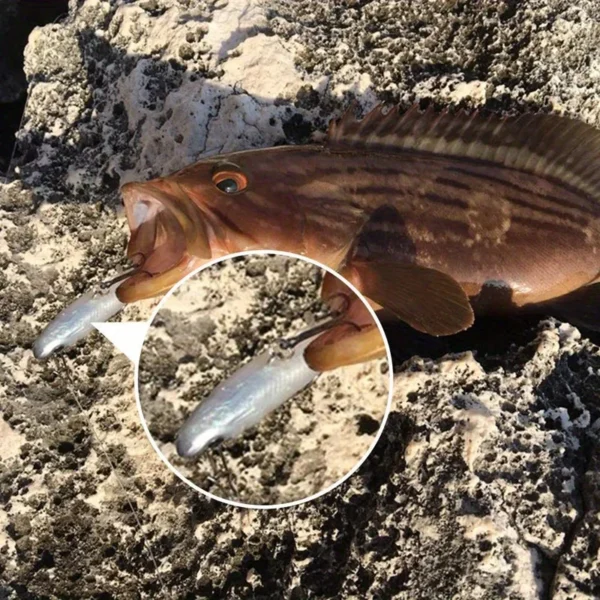 5Pcs Realistic Soft Bait-8Cm Realistic Bait-High-Quality Sharp Hook-For-Use for Freshwater and Salty Fishing - Image 3