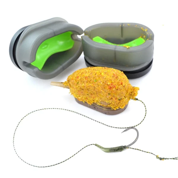 New Carp Fishing Feeder Mold Plastic Carp Baiting Tool Quick Release Inline Method Bait Carrier Fishing Feeder Tools Accessories - Image 2
