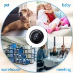 2K/3MP Mini wireless FHD camera - night vision, motion detection alarm, 1080P surveillance camera, remote monitoring, - Image 5