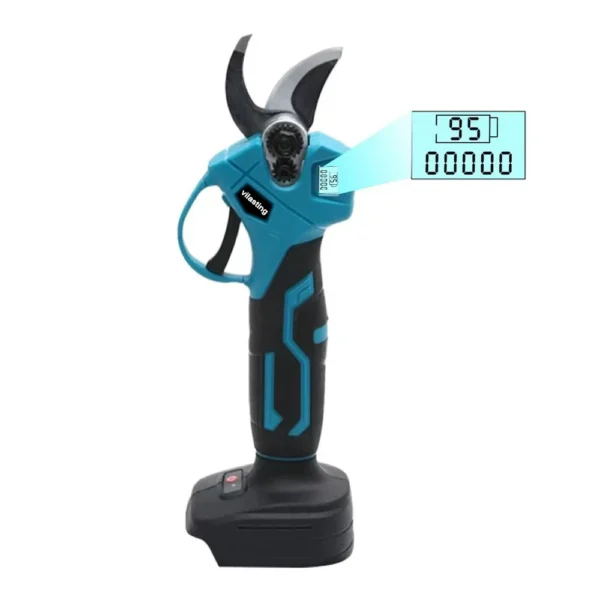Brushless Electric Pruning Shears 25mm Garden Tool Pruner with 0/1 LED Display Cordless Electric Garden Scissors No Battery - Image 6