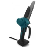 6 Inch Electric Chain Saw Handheld Portable Chainsaw Tree Wood Cutter Pruning Garden Power Tool Compatible Makita 18V No Battery - Image 4