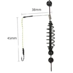 Fishing Fixed Bait Nest Feeder Artificial Bait Cage Set String Hook Bait Holder Catfish Fishing Hook Carp Fishing Tackle 15g-40g - Image 5