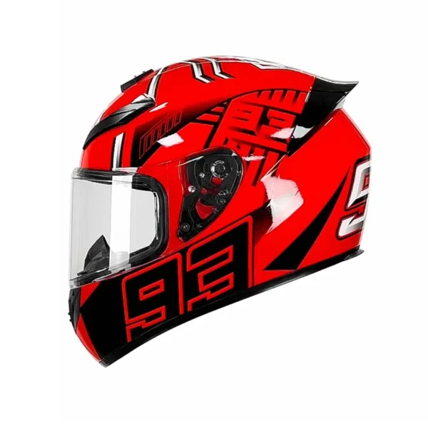 DOT Men and women motorcycle helmets are safe in winter Four Seasons Knights can be equipped with Bluetooth motorcycle helmets - Image 4