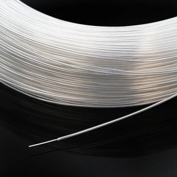 2/5/10/20/50M Single Core PTFE Wire FEP Insulation Silver Plated High Purity OFC Copper Cable HiFi Audio Speaker Headphone Line - Image 4