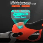 Cordless Brushless Electric Pruning Shears Garden with LED Screen 0/1 Display Milwaukee 18V Battery Compatible Fruit Tree Pruner - Image 3