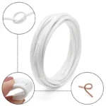 1 Metrer BVVB Pure Copper Single Core PVC Insulatoin Wire 1 1.5 2.5 4 6mm 2 3 Cores Copper Sheathed Wire White - Image 4