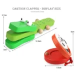 Kids Cartoon Wooden Castanets Music Instruments Baby Clapper Handle Musical Instruments Toys Educational Toys for Children Gift - Image 5